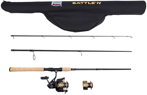 Penn Battle IV Spinning Reel and Fishing Rod Combo - Image 5