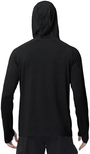 Roadbox Men's UPF 50+ Fishing Shirts, Long Sleeve UV Sun Protection Hoodie - Image 3