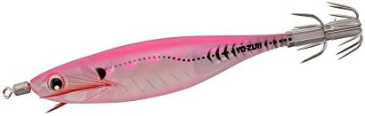 Yo-Zuri Squid Ultra Bait Aurora Sinking Jig, Luminous Pink, 3-3/4-Inch by DUEL
