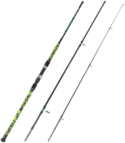 Sougayilang Surf Spinning Fishing Rod Carbon Travel Surf Rod M/MH 3 Piece Spinning Fishing Rod 9'/10'/11'/12' - Image 2