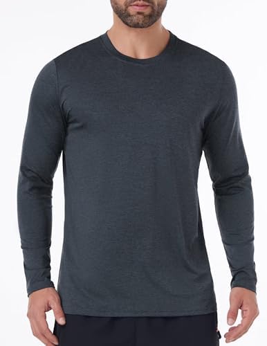 OYGSieg 6/7 Pack Men's Quick Dry Long Sleeve UPF50+ Sun Shirts - Image 2