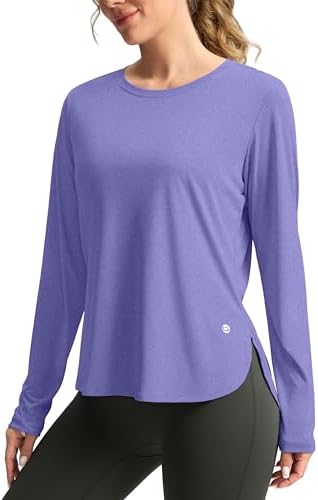 G Gradual Women's Sun Shirts UPF 50+ Long Sleeve Workout Hiking Tops by GGradual