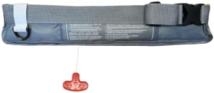BLUESTORM Cirro 16 Manual Inflatable Belt Pack for Adults | US Coast Guard (USCG) Approved Life Jacket Waist Belt PFD for SUP Paddleboarding, Fishing & Kayaking - Image 2