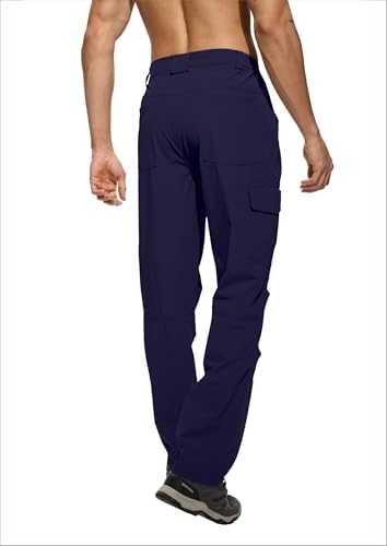 Men's Lightweight Hiking Cargo Pants Waterproof Quick Dry Travel Climbing Camping Fishing Mens Work Pants Outdoor - Image 3