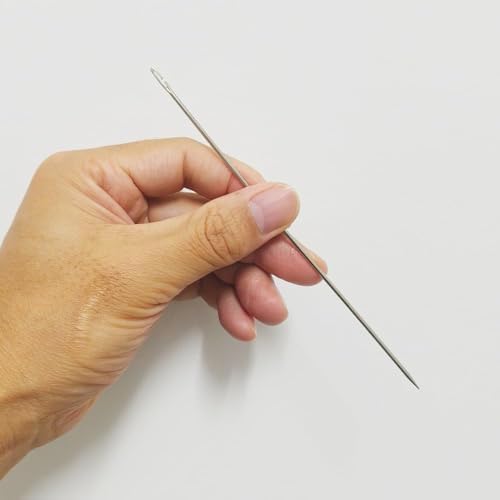Stainless Steel Fishing Bait Rigging Needles Threader Set, Fish Bait Worm-Minnow-Anchovy Threader Needle Rustproof Threading Tool for Saltwater Freshwater Fishing Tackle Kit - Image 3