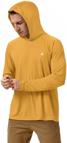 Roadbox Mens Fishing Sun Hoodie, Long Sleeve UPF 50+ UV Protection Shirts - Image 2