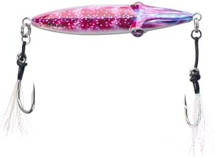 Squidlord Jig - Scarlet Glow - Slow Pitch Squid Jig with Glow by AnglerCo