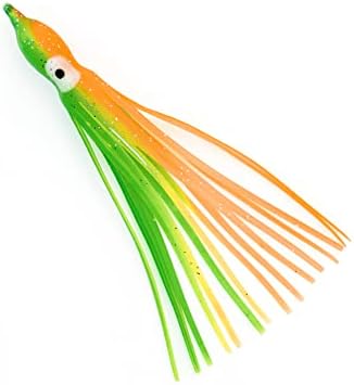 BLUEWING Trolling Squid Skirts Fishing Saltwater 2,3,5,8,12 Inch Octopus Lures 1pcs/5pcs by BLUEWING