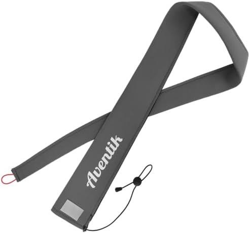 Aventik Neoprene Rod Sleeve with Hanging Loop & Adjustable Lanyard - Image 2