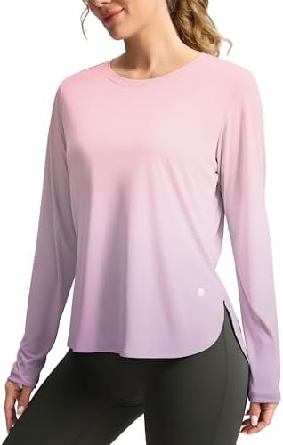 G Gradual Women's Sun Shirts UPF 50+ Long Sleeve Workout Hiking Tops by GGradual