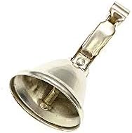 Sanhu Compact Liberty Fishing Bells, 20-Pack, Silver Finish by Sanhu