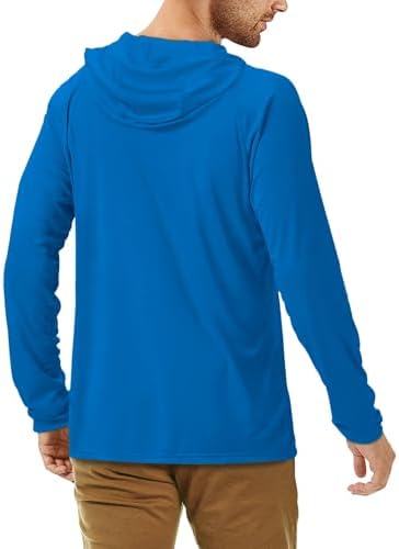 Roadbox Mens Fishing Sun Hoodie, Long Sleeve UPF 50+ UV Protection Shirts - Image 5