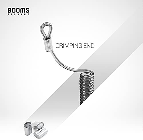 Booms Fishing T04 Fishing Lanyards Fishing Tool/Pole Safety Coil Lanyard Retractable Wire Inside Tup Cover - Image 4
