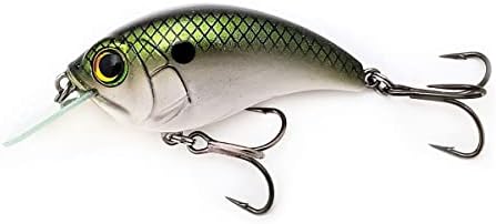 Bill Lewis Lifelike SB-57 3/8 OZ. MDJ Series Squarebill Crankbait Fishing Lure with Mustad Triple Grip Hooks by BillLewis