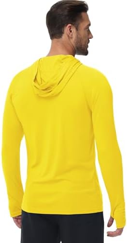 Boladeci Men's UPF 50+ Sun Protection Lightweight Hoodie Shirts Long Sleeve Fishing Shirt SPF UV Hiking Swim - Image 4