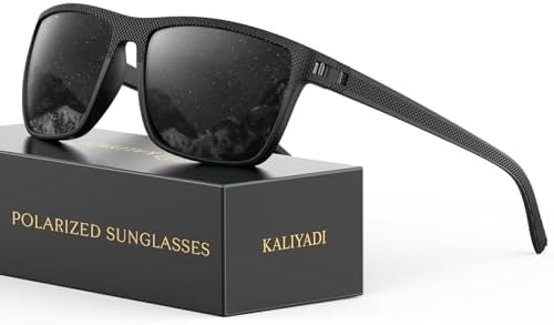 KALIYADI Polarized Sunglasses for Men, Lightweight Sun Glasses with UV Protection for Driving Fishing Golf - Image 4