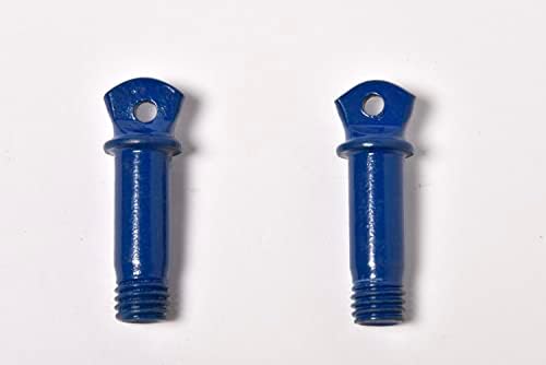 2 Pack Black-Blue: Rigging 1/2" Bow Shackles D Ring Rugged 10 Ton 22,000 Lbs Breaking Strength, WLL 2 Ton 4400 lbs w 5/8'' Pin Clevis Screw Heavy Duty f Marine Boat Anchor ATV UTV Recovery - Image 5