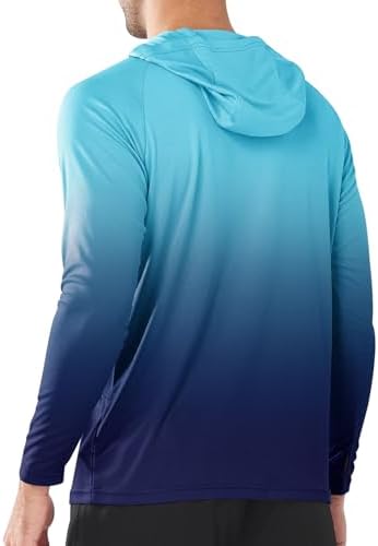 NORTHYARD Men's Sun Hoodie Long Sleeve Fishing Shirts UPF 50+ Rash Guard - Image 2