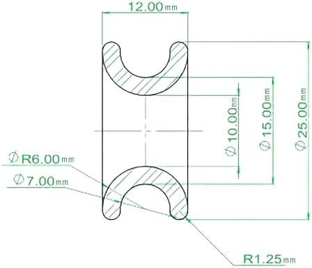 QIQU 4 Low Friction Rings for Sailing Boat (4mm 5mm Rope, 10x7) - Image 3
