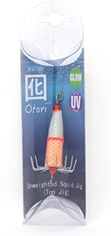 Otori Squid Jig, Weighted, 1 Pack, 1 oz, 1-1/8" Diameter Hook, Glow in the Dark by BeauMac