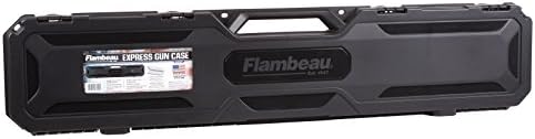 Flambeau Outdoors Express Gun Case 46in, Single Scoped Rifle, Foam, Black by FlambeauOutdoors