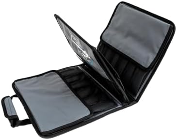 Nomad Design Jig Wallet - Fishing Lure Organizer with Hook Mesh Storage System, 12 individual mesh pockets Waterproof Jig Storage Bag with Optional Insert Sleeve - Image 6