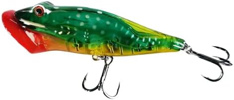 Popper Fishing Lures Topwater Hard Baits Swimbait with Treble Hook - Image 5