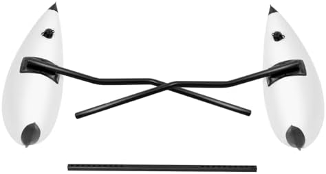 Kayak Float 2X PVC Inflatable Outrigger Kayak Float Tube Stabilizer Kit, Portable Detachable Fishing Boat Float Tube Stabilizers for Fishing Water Skiing Surfing by Unknown