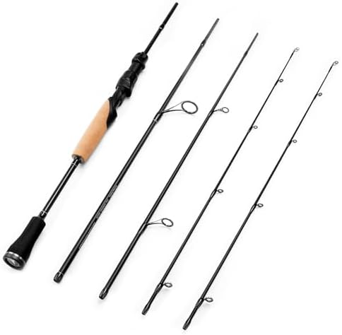 KastKing Spartacus Passage Travel Fishing Rods with Extra Twin-Tip by KastKing