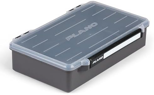 Plano StowAway 3700 Deep Open Stow Tackle Box, with Corrosion-Preventive Rustricor, Single Latch Design, Transparent DuraView Lid, Stackable Storage for Fishing Bait, Lures and Gear - Image 2