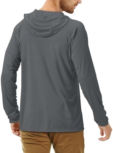 Roadbox Mens Fishing Sun Hoodie, Long Sleeve UPF 50+ UV Protection Shirts - Image 3