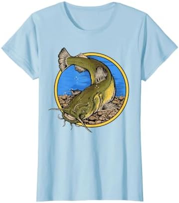 Flathead Catfish Fishing T-Shirt by Hunting+%26+Fishing+Merch