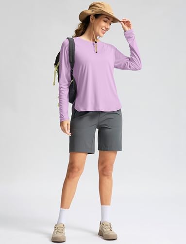 G Gradual Women's Sun Shirts UPF 50+ Long Sleeve Workout Hiking Tops - Image 3