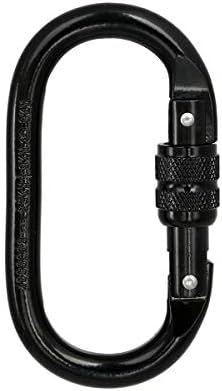 Heavy Duty Locking Climbing Carabiner Clip CE Rated 25 kN 5600 LB Rugged Terrain Approved Industrial Strength Twist Lock Carabiners Clips for Rigging, Ropes, Hammocks, Camping - Image 5