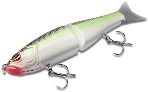 Bassdash SwimShad Glide Baits Jointed Swimbait Bass Pike Salmon Trout Muskie Fishing Lure - Image 7