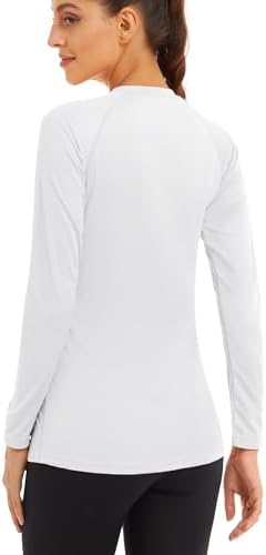 MAGCOMSEN Women's Long Sleeve Shirts UPF 50+ Sun Protection Shirts for Hiking Fishing Workout Rash Guard - Image 2
