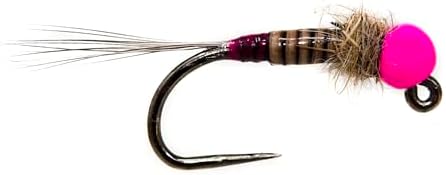 36 Effictive Tungsten Bead Perdigon Nymphs Fly Fishing Flies Assortment | Trout and Grayling Fishing Lure | Waterproof Fly Box - Image 5