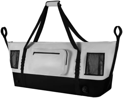 MORXPLOR Insulated Fish Cooler Kill Bag with Flat Bottom-26x18 31x14 40x16 50x18 60x20 70x25 Inches Waterproof Fishing tackle Kill Cooler Bag by MORXPLOR