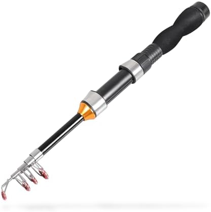 Telescopic Collapsible Extendable Fishing Rod for Saltwater and Freshwater, Lightweight and Compact Design - Image 3