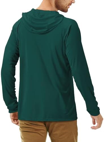 Roadbox Mens Fishing Sun Hoodie, Long Sleeve UPF 50+ UV Protection Shirts - Image 3