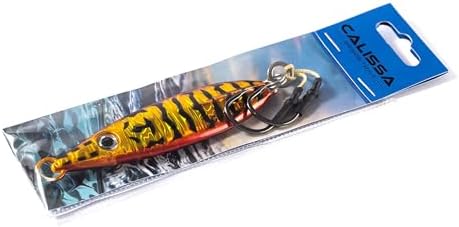Calissa Offshore Tackle Fast Fall Jig 80g 150g 250g 300LBS Assist Hooks 3/0 Butterfly - Vertical Speed Lure Slow Pitch Flat - Glow Color Painted on Both Sides - Image 5