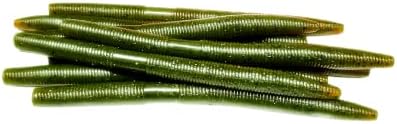 Senko Worms for Bass Fishing – 5.5 Inch Soft Plastic Stick Baits | Wacky Rig, Texas Rig, Ned Rig & Drop Shot | Largemouth & Smallmouth Bass | 8 Pack | Freshwater & Saltwater by Unknown