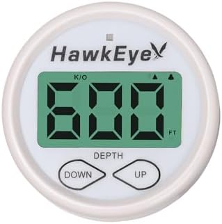 HawkEye DT2BX-TM In-Dash Depth Sounder with Air and Water Temperature (Includes Transom Mount Transducer) - Image 3