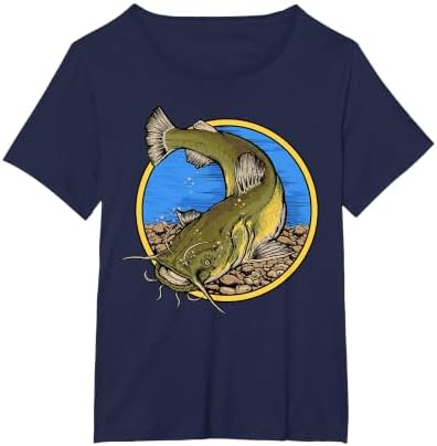 Flathead Catfish Fishing T-Shirt by Hunting+%26+Fishing+Merch