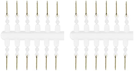 24PCS Carp Bait Spike with Barbs and Silicone Corn Ronnie Hair Rig Carp Feeder Tackle for Worm Corn Baits Carp Fishing Tool Accessories by Unknown