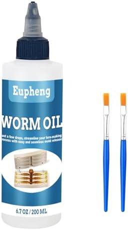 Eupheng Worm Oil for Soft Plastic Fishing Lures by EUPHENG