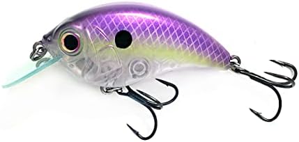 Bill Lewis Lifelike SB-57 3/8 OZ. MDJ Series Squarebill Crankbait Fishing Lure with Mustad Triple Grip Hooks by BillLewis