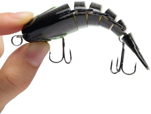 BASSDASH SwimPanfish Multi Jointed Bluegill Bass Fishing Lure Swimbaits - Image 3