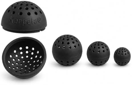Karpela Natural Bait Delivery System (Set of 4) – Reusable Protective Shell for Soft Natural Baits – Protects Bait from Crawfish & Turtles by Unknown