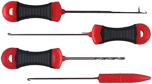 4 in 1 Baits Needle Baiting Tackle Rig Tools Carp Fishing Baits Equipment Stainless Steel Fishing Rigging Baits Needle by Unknown